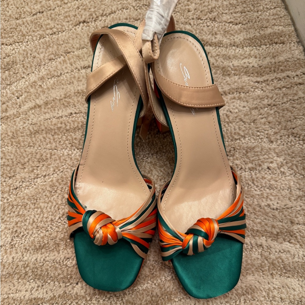 Stylish Multicolor Platform Sandals - image 3